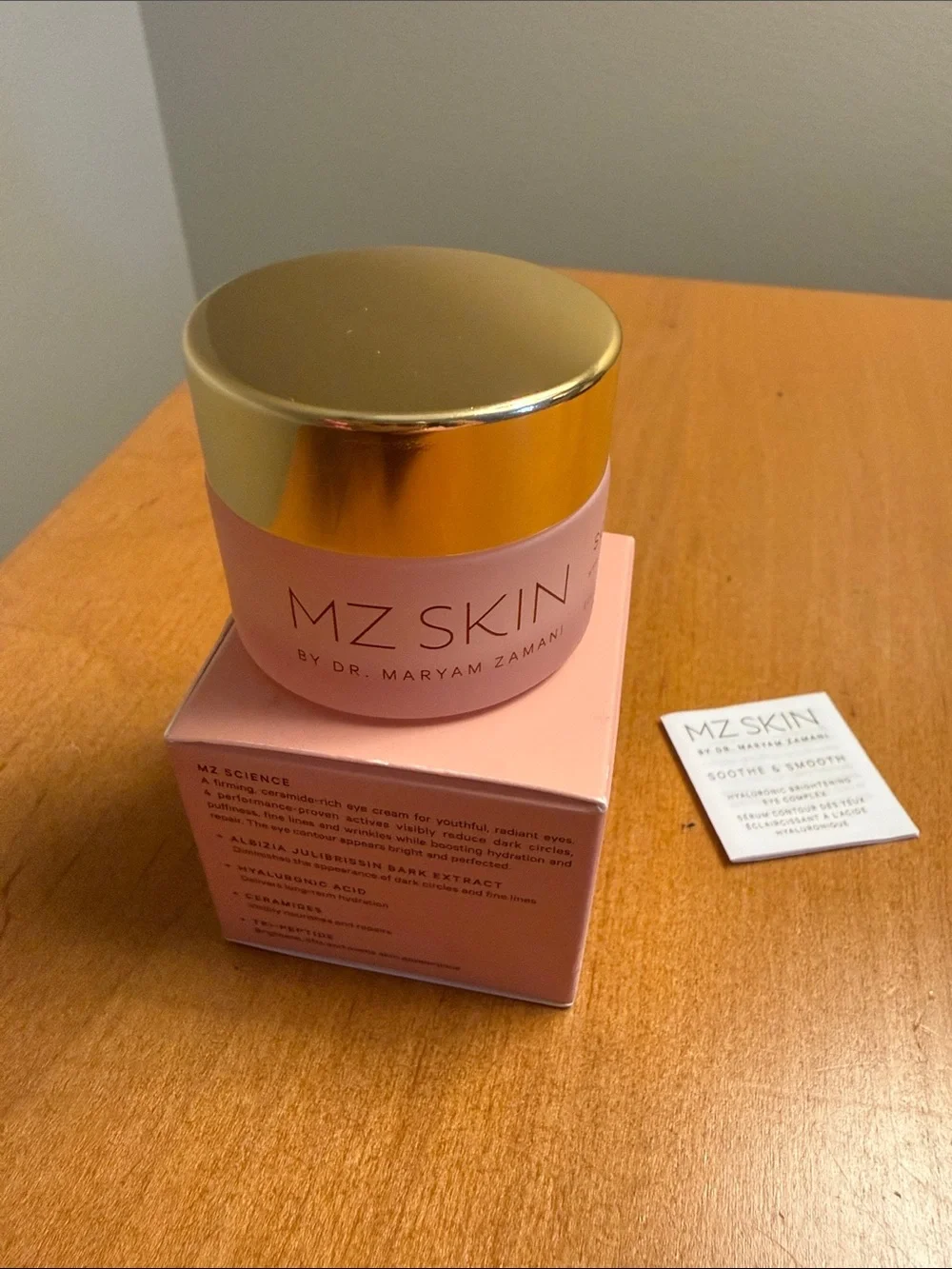 MZ Skin Soothe & Smooth Hyaluronic Brightening Eye Complex 14 m 0.47 fl oz